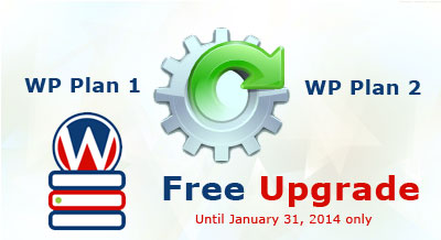 Free WordPress Hosting Upgrade Promo